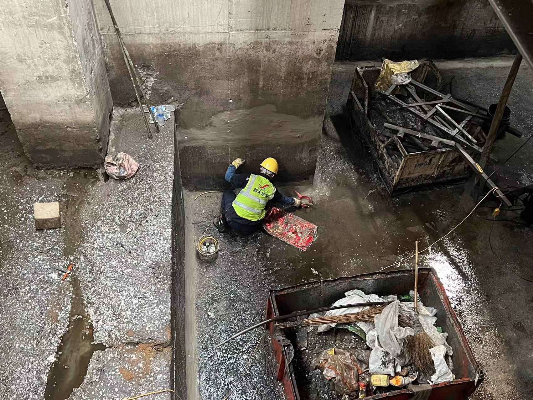 聊城阳谷县基坑渗漏水堵漏